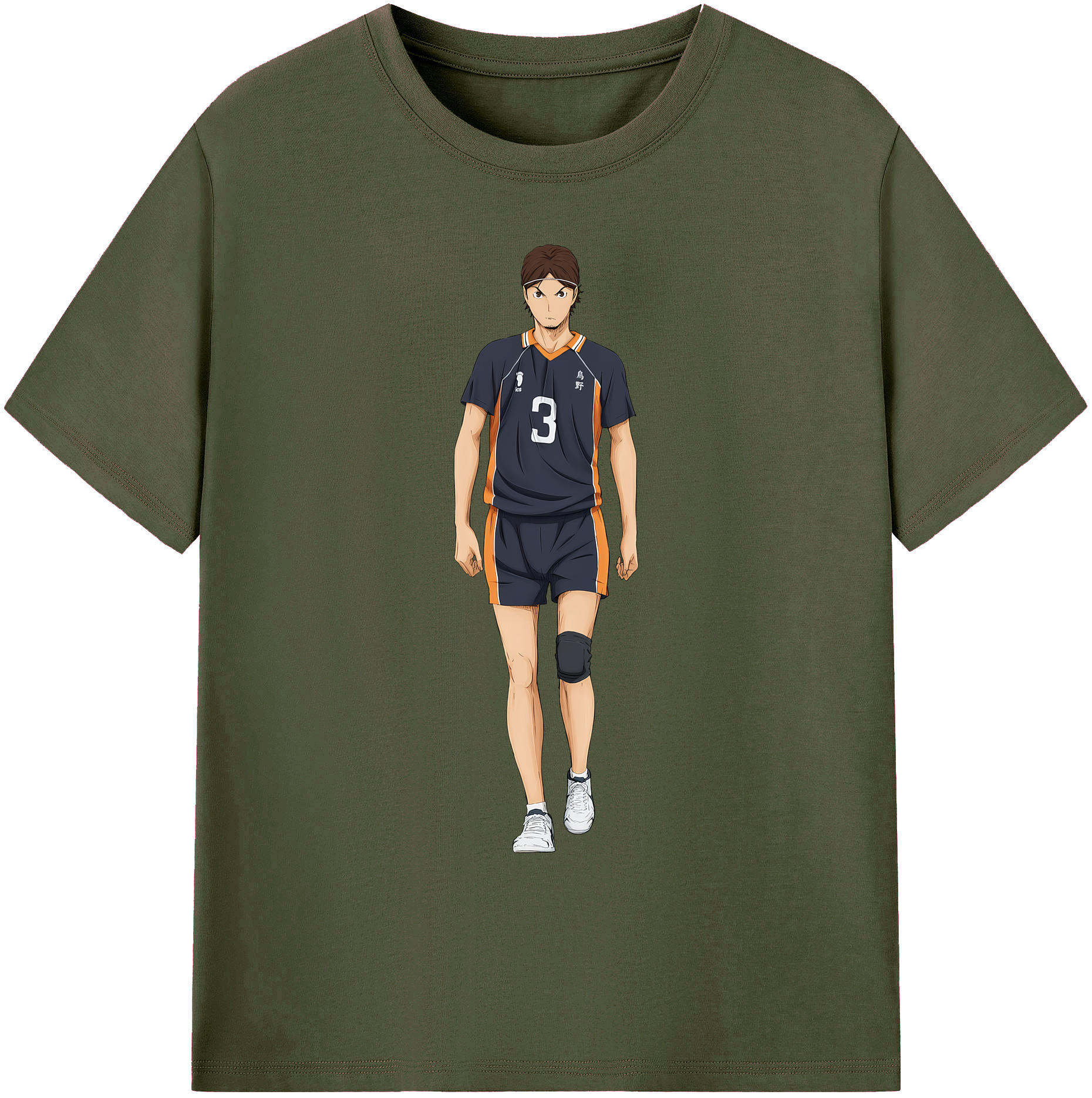 （画像用） ハイキュー!! Haikyu!! 綿100％ メンズ半袖Tシャツ｜肌触りやわらか＆通気性